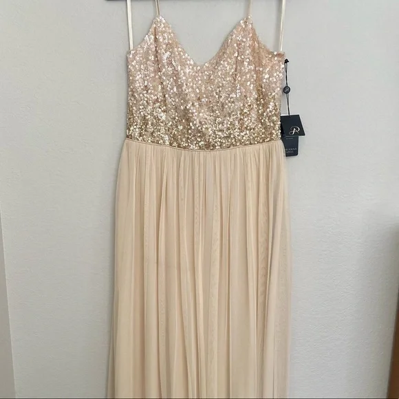 Adrianna Papell | Dresses | Adrianna Papell Sequin Floor Length Dress |  Poshmark